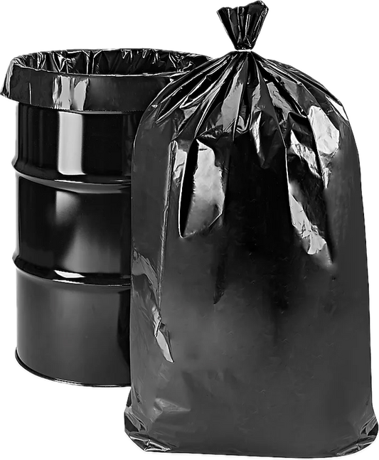 55 - 60 Gallon Black Trash Bag